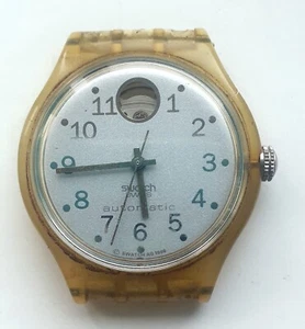1996 Swatch Watch Head Automatic, No Strap, working but selling as spares only - Picture 1 of 10