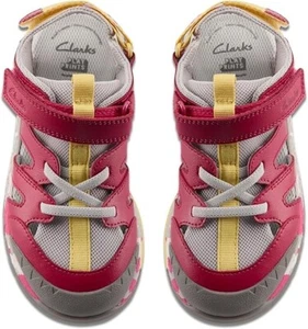 Clarks Girl's Steggy Roar Fisherman Sandal New w/ Box Size 10.5 W Big Kid - Picture 1 of 10