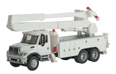 Camión utilitario Walthers 11753 International 7600 con elevador de cubo - blanco 1/87 sin usar, en caja Foto 1 de 2