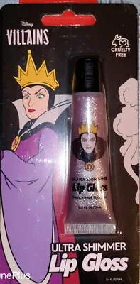 НОВЫЙ ~ DISNEY ЗЛОДЕИ ~ 0,4 жидк. Oz. БЛЕСК ДЛЯ ГУБ ~ Злая королева - Изображение 1 из 3
