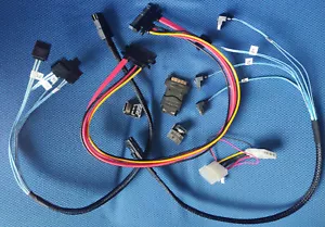 Cable adapter extension for SAS SATA ZFS RAIDZ FreeNAS TrueNAS unRAID SATA card - Picture 1 of 4