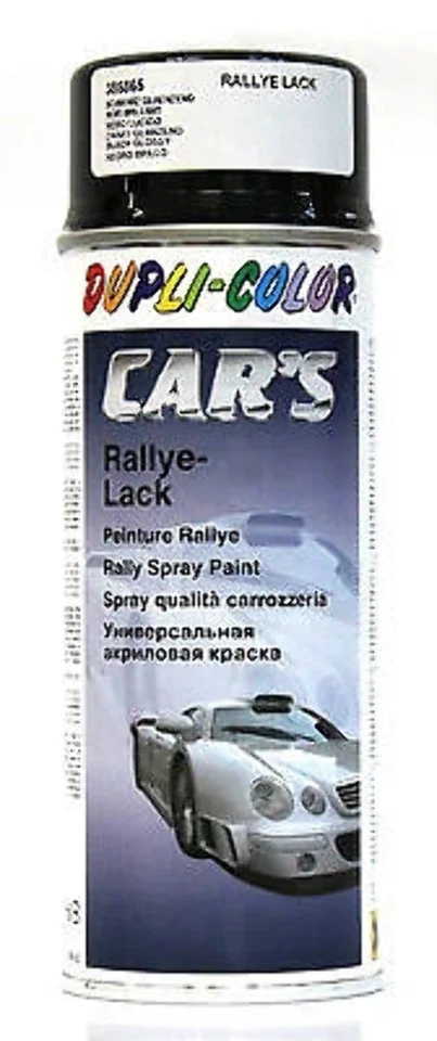 Dupli-Color 400ml CAR'S Rallye-Lack - Schwarz Glänzend