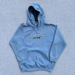 Cedar Point Blue Hoodie Sweatshirt - Picture 1 of 13