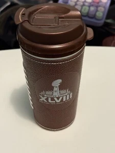 Vaso de fútbol americano oficial de la NFL Super Bowl XLVIII Seahawks vs Broncos NY/NJ - Imagen 1 de 6