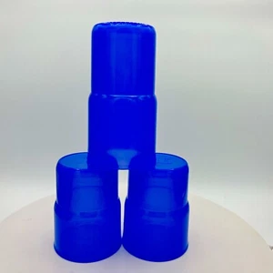 Tupperware 2412B Juego de vasos azules 12 OZ apilables translúcidos - Imagen 1 de 7