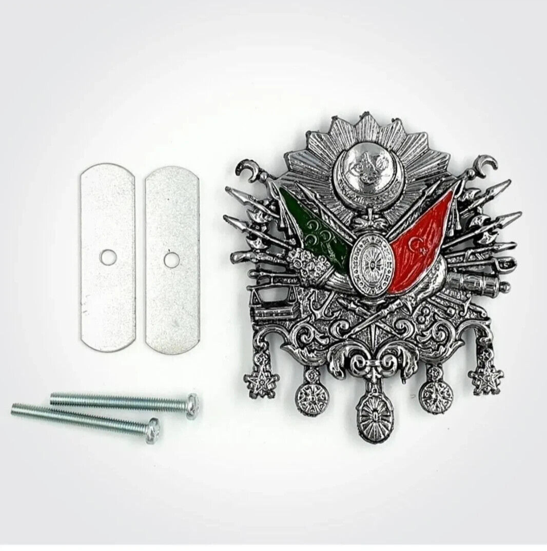 2 ST Auto Aufkleber Metall 3D Emblem - Chrom Abzeichen Für Kühlergrill & Kotflügel