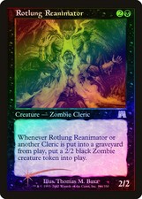 Rotlung Reanimator FOIL Onslaught HEAVILY PLD Black Rare MAGIC MTG CARD ABUGames
