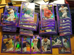 2014 Topps Chrome Purple Refractors Fill Your Set You Pick choice - Picture 1 of 1