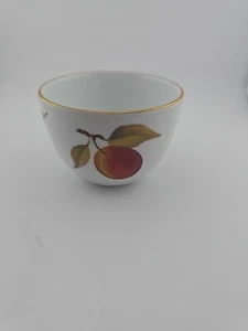 Vintage Royal Worcester Evesham Gold geschwungen offen Zuckerdose 31/4xH21/2" Pfirsichbeere - Bild 1 von 7