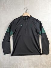 Nike Michigan State Spartans Pullover Mens S Black 1/4 Zip Sparty Dri Fit
