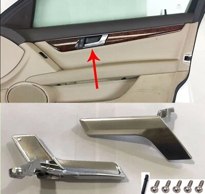 Kit de reparación de manija de puerta interior mate lado conductor izquierdo mercedes w204 x204 Foto 1 de 4