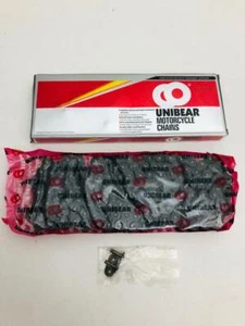 motorcycle chain 428 140 links black - Foto 1 di 1