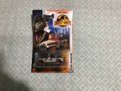 2021 Matchbox Jurassic 93’ Jeep Wrangler #18 - Image 1 of 2