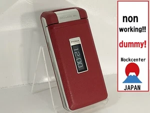 【Factice !】 SHARP SH902iSL DOLCE (couleur rouge) docomo-japon téléphone portable qui ne fonctionne pas - Photo 1 sur 3