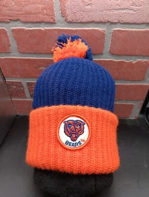 1980s Chicago Bears Unisex Knit Stocking Beanie Cap: Ditka & Walter Payton Era  - Image 1 of 4