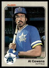 1983 Fleer Al Cowens Seattle Mariners #477