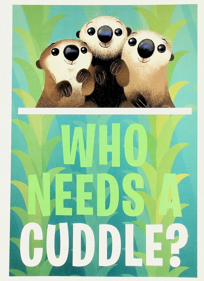 ¿Quién necesita un abrazo? Mini póster The Otters - Disney Pixar Finding Dory 8x11 NEMO Foto 1 de 1