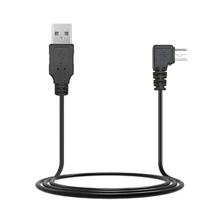 USB Cable Right Angle Sync Charge Cord for Garmin Nuvi GPS Car Dash Cam Camera - Picture 1 of 3