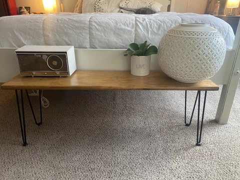 End of Bed Modern Bench Cover