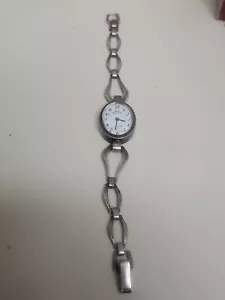 1970s Royce 6" 17 Jewels Incabloc Swiss Wrist Watch .800 coin Silver For Repair - Picture 1 of 12