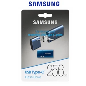 Type C USB Drive 256GB Samsung USB 3.1 Flash Drive For Samsung Phone Tablet - Picture 1 of 6
