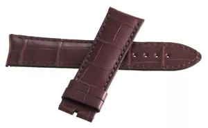 Vacheron Constantin 22mm x 20mm Brown Alligator Leather Watch Band 081652 GUC - Picture 1 of 3