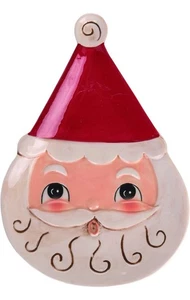 Transpac - Johanna Parker - Piatto Babbo Natale nostalgico - Nuovo - Foto 1 di 7