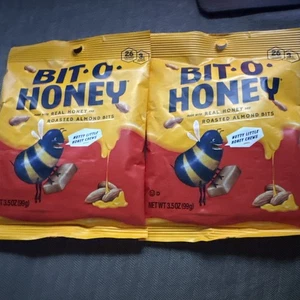 2x Bit O Honig Bonbons je 3,5 Unzen klassische Honig & Mandel Kaubonbons 7 Unzen insgesamt - Bild 1 von 5
