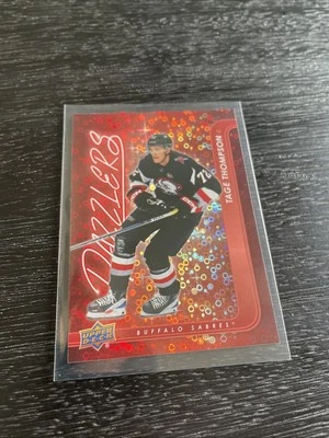 2024-25 Upper Deck Series 2 - Dazzlers Tage Thompson #DZ-72 Red - Image 1 of 3