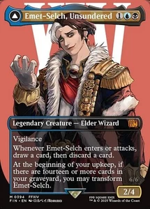 Emet-Selch, Unsundered Borderless M Regular #394 | Final Fantasy FIN | MTG - Picture 1 of 1