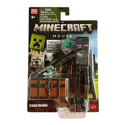 Minecraft Movie 4 Inch Action Figure - Enderman - Image 1 of 4