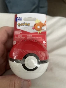 Mega Construx Pokemon MAGIKARP Pokeball 20 Pieces Toy NEW - Picture 1 of 5