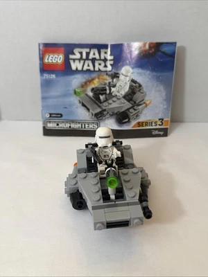 LEGO Star Wars Set #75126 - First Order Snowspeeder Microfighter - 100% Complete - Image 1 of 4