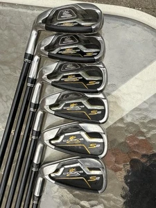 Cobra S2 Iron Set 5, 6, 7, 8, 9, P Aldila DVS-2 65-Reg Left-Handed - Picture 1 of 5