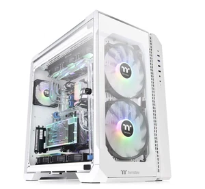 Thermaltake VIEW 51 TG ARGB Snow Edition Full Tower PC Case Tempered Glass  753 - Afbeelding 1 van 9