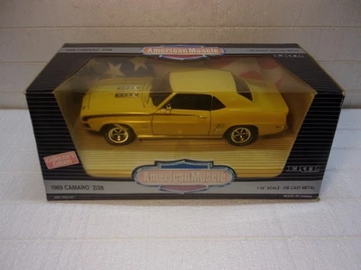1969 CAMARO SS396 ERTL YELLOW NEW IN BOX NEVER OPENED - Image 1 of 4