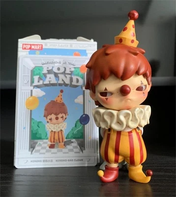 POP MART Urban Park Gather Series Confirmed Blind Box Figure Hirono Sad Clown - Image 1 of 4