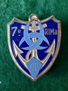French Army Badge 7th Marine Infantry Regiment G2086 Drago Paris - Picture 1 of 2