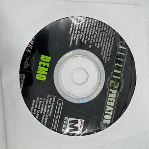 Disco de demostración de juego de PC Aliens vs Predator Windows 98/2000/Me Sierra Fox vintage 2001 - Imagen 1 de 4