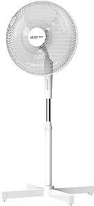 Ventilatore a Piantana 45 Watt Metallo ABS 3 Pale 3 Velocità Diametro 40 Oscilla - Foto 1 di 4