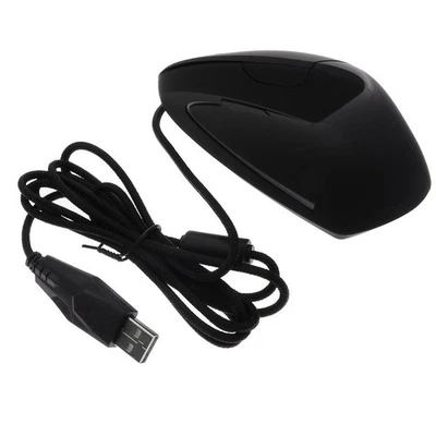 2.4G Wired Vertical Ergonomic Optical Mouse 1600DPI 5 Buttons Mice for PC - Image 1 of 4