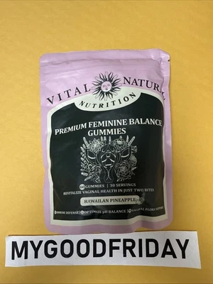 Gomitas de equilibrio femenino premium Vital Source Nutrition piña hawaiana 1/27 Foto 1 de 2