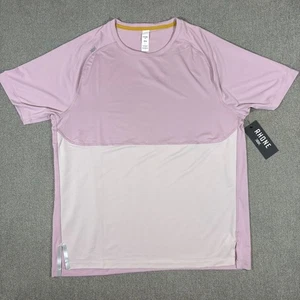 M- Rhone Extra Mile Short Sleeve in Discreet Mauve/Cloud Gray Standard Fit- NWT - Picture 1 of 6