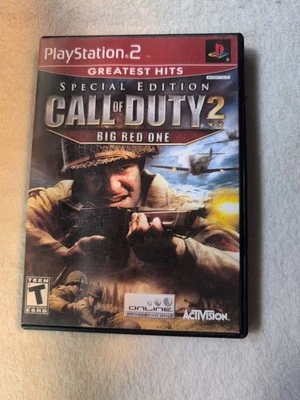Call of Duty 2: Big Red One -- Enhanced Greatest Hits (Sony PlayStation 2, 2006) - Image 1 of 3
