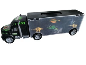 Dino Super Truck car carrier toy holds 13 small dinosaurs - Picture 1 of 7