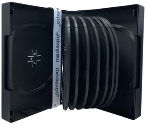 Schwarze 16 Disc DVD Hüllen Konvolut - Bild 1 von 6
