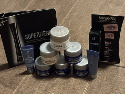It Cosmetics 10pcs Sample - Eye Cream,Moisturizer,Mascara,Serum - Image 1 of 3