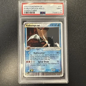 Kabutops ex Holo PSA 9 MINT 97/100 2003 EX Sandstorm JY - Picture 1 of 10