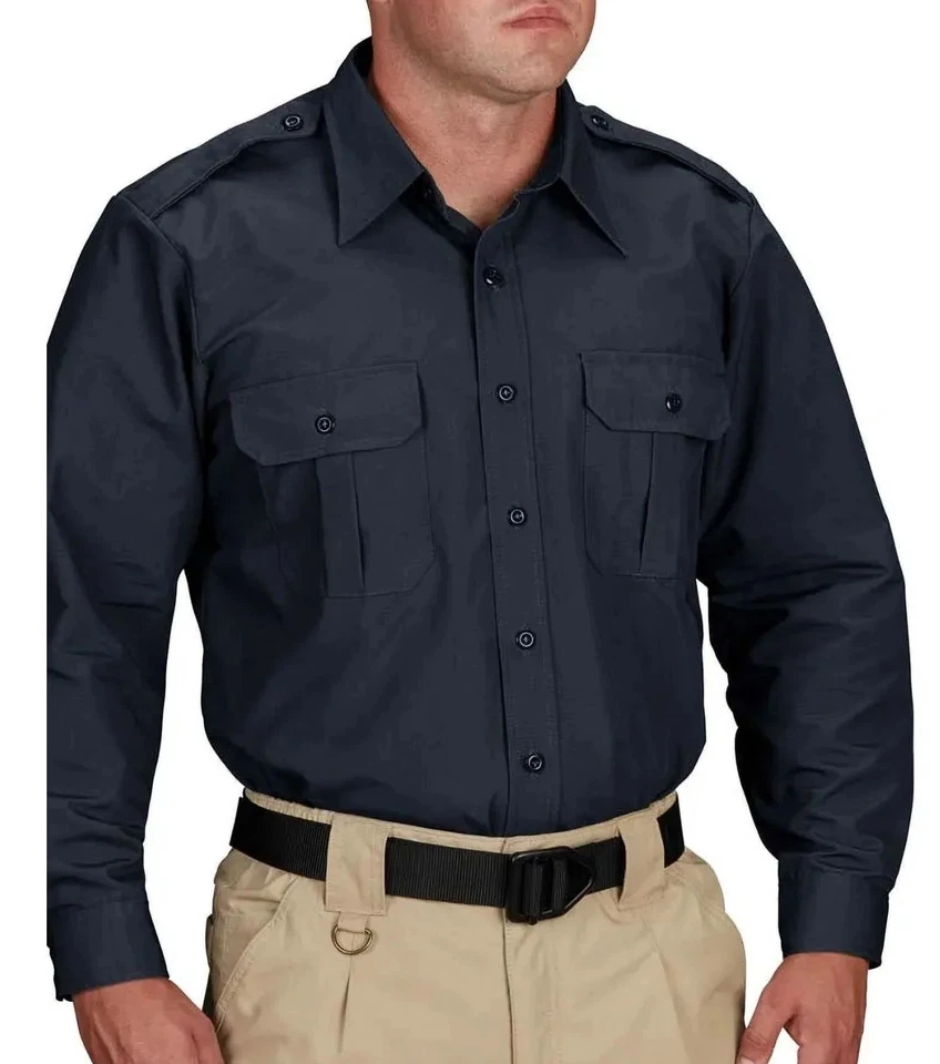 Propper Men's DurablePolyester/Cotton RipstopLong Sleeve Dress Shirt - Image 1 of 4