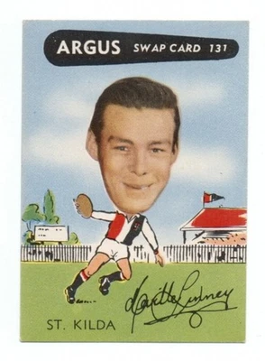 1954 Argus (131) Neville LINNEY St Kilda - image 1 of 2